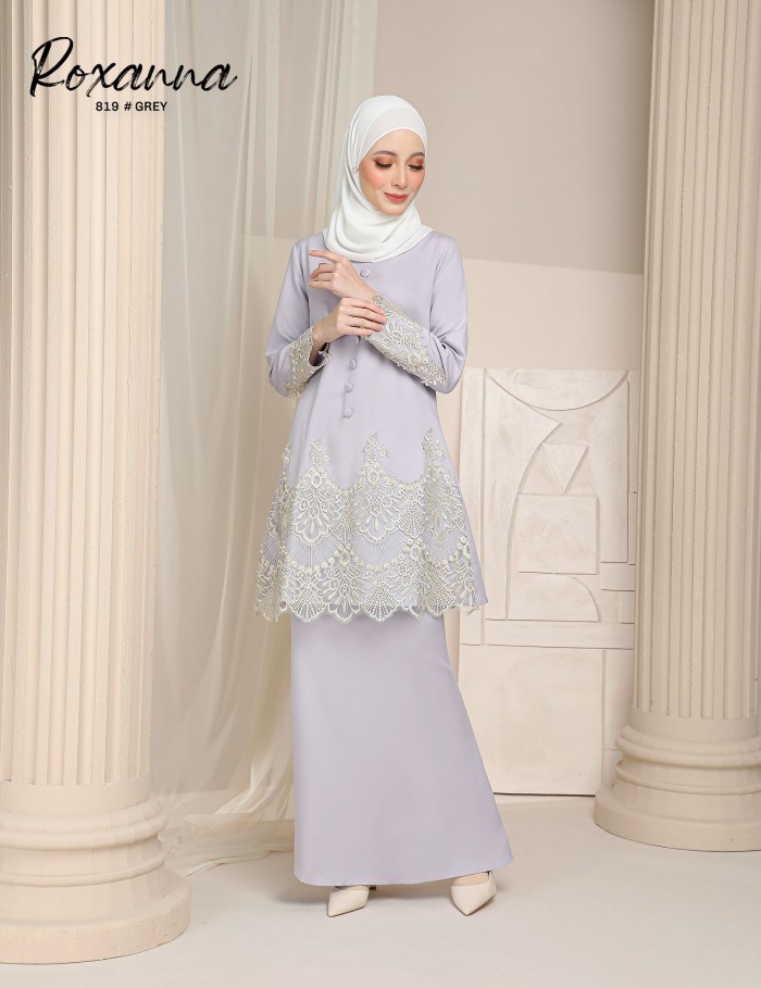 ROXANNA KURUNG MODERN (GREY) 819