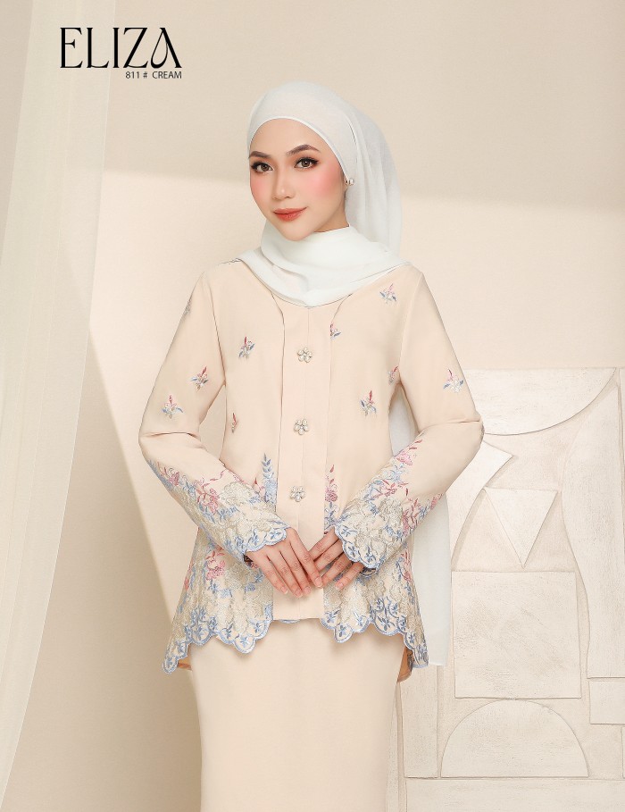 ELIZA KEBAYA MODERN (CREAM) 811