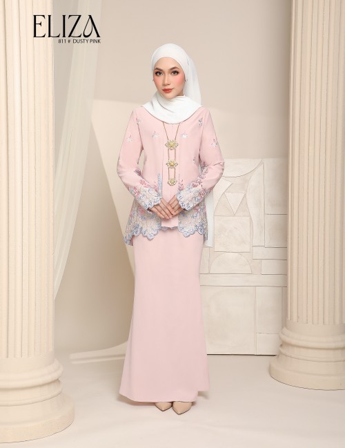 ELIZA KEBAYA MODERN (DUSTY PINK) 811