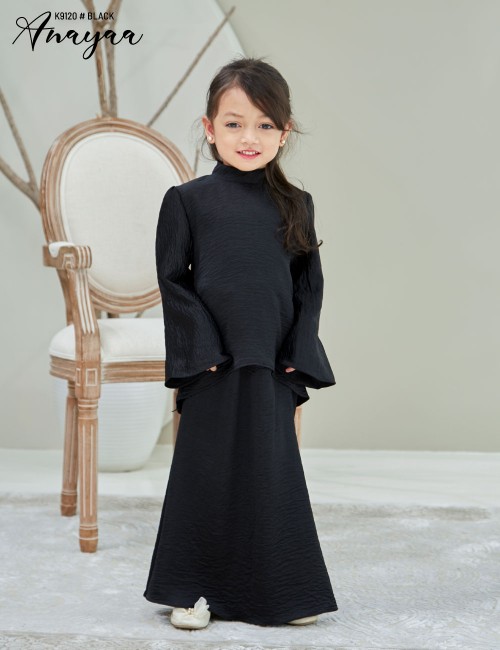 KIDS ANAYAA KURUNG MODERN (BLACK) K9120