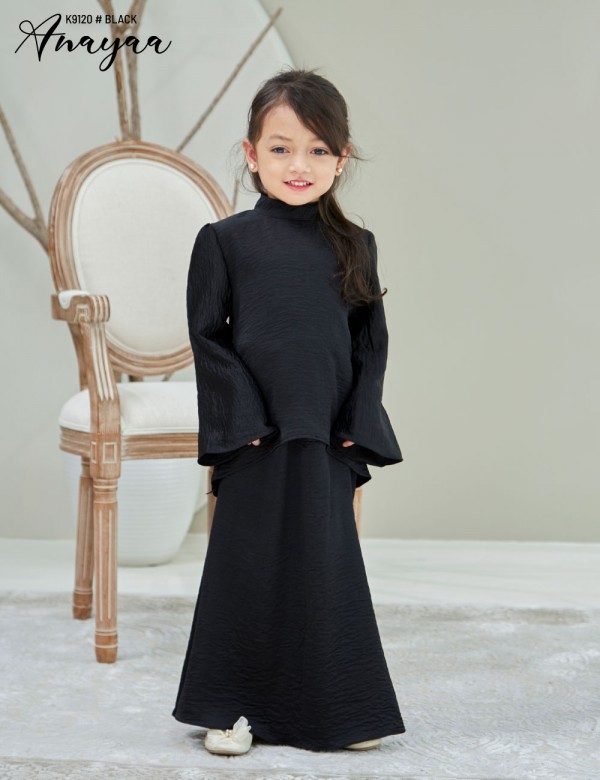 KIDS ANAYAA KURUNG MODERN (BLACK) K9120