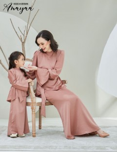 KIDS ANAYAA KURUNG MODERN (BROWN) K9120