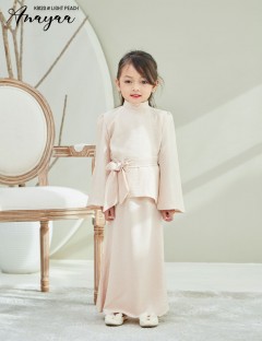 KIDS ANAYAA KURUNG MODERN (LIGHT PEACH) K9120