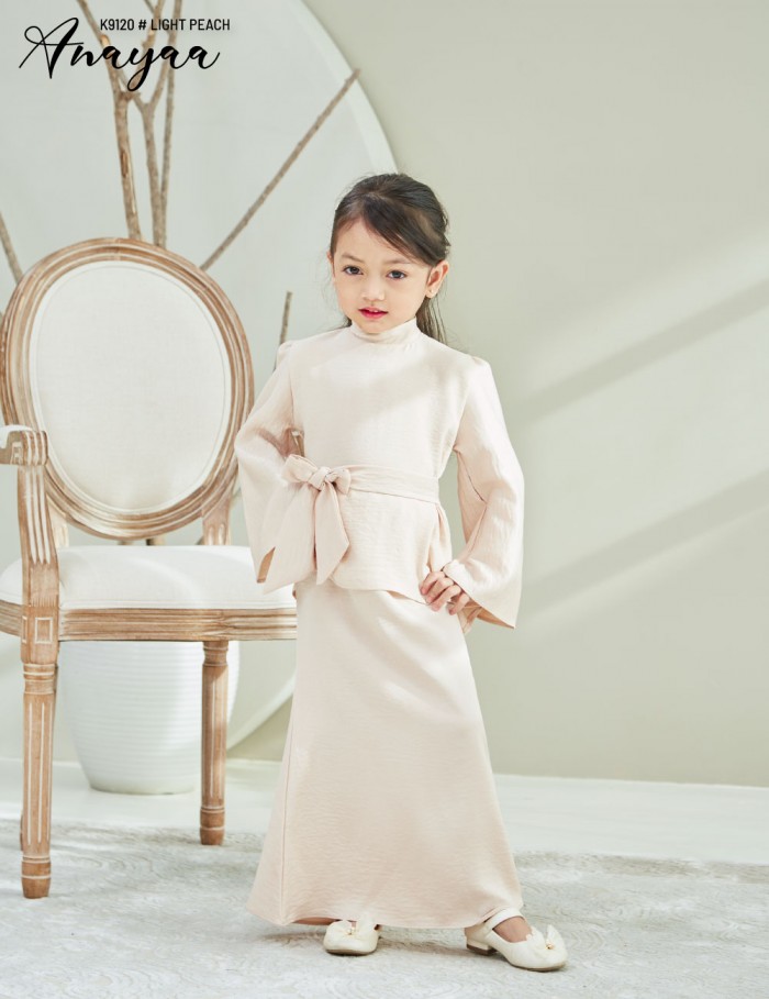 KIDS ANAYAA KURUNG MODERN (LIGHT PEACH) K9120