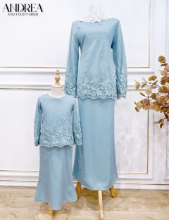 ANDREA KIDS KURUNG MODERN (DUSTY GREEN) K762