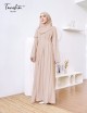 TANISHA ABAYA (KHAKI) 790 / P790 / SP790 (FREE SHAWL *till stock last)