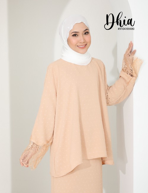 DHIA KURUNG MODERN (KHAKI) 9104