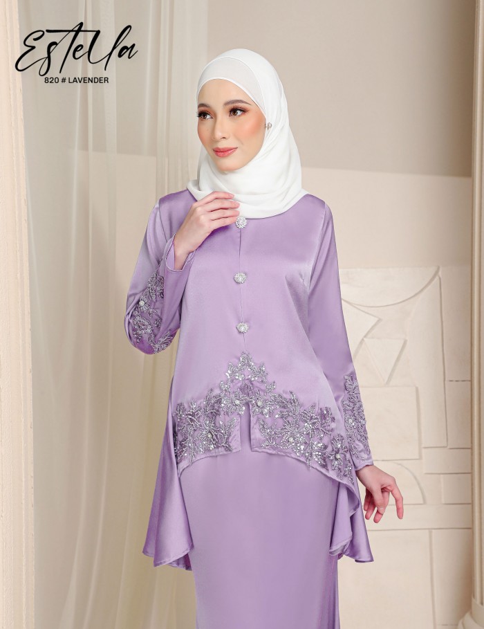 ESTELLA KURUNG MODERN (LAVENDER) 820