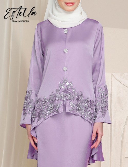 ESTELLA KURUNG MODERN (LAVENDER) 820