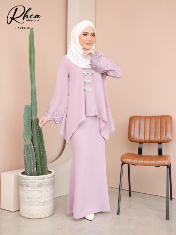 RHEA KEBAYA MODERN (LAVENDER) 9106 / P9106