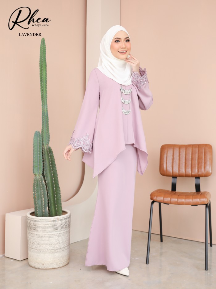 RHEA KEBAYA MODERN (LAVENDER) 9106 / P9106