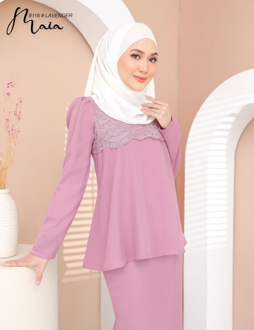 MAIA KURUNG MODERN (LAVENDER)  9116