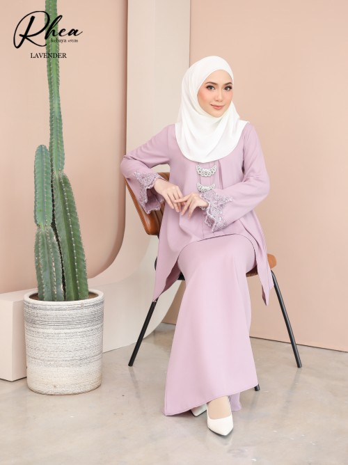 RHEA KEBAYA MODERN (LAVENDER) 9106 / P9106