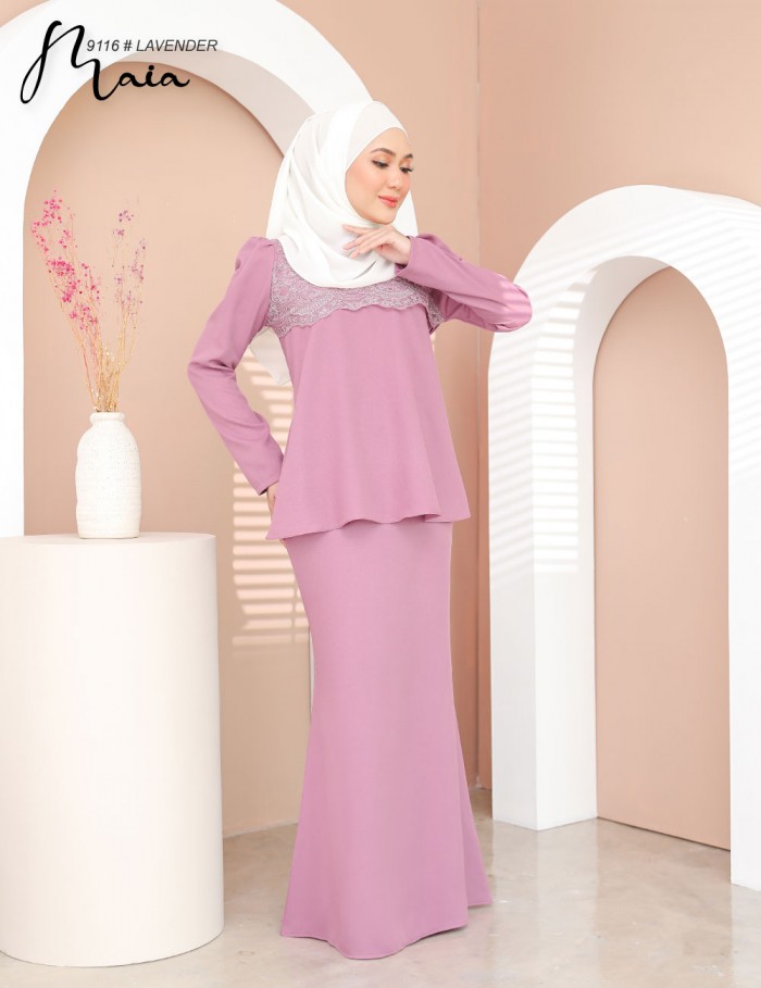 MAIA KURUNG MODERN (LAVENDER)  9116