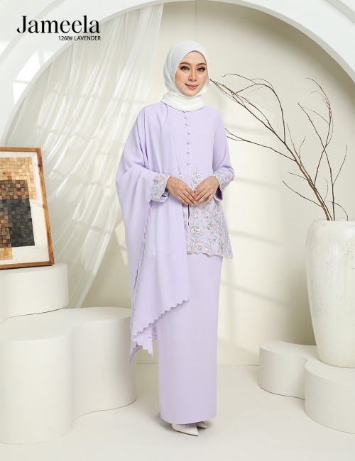 JAMEELA KURUNG MODERN (LAVENDER) 1268