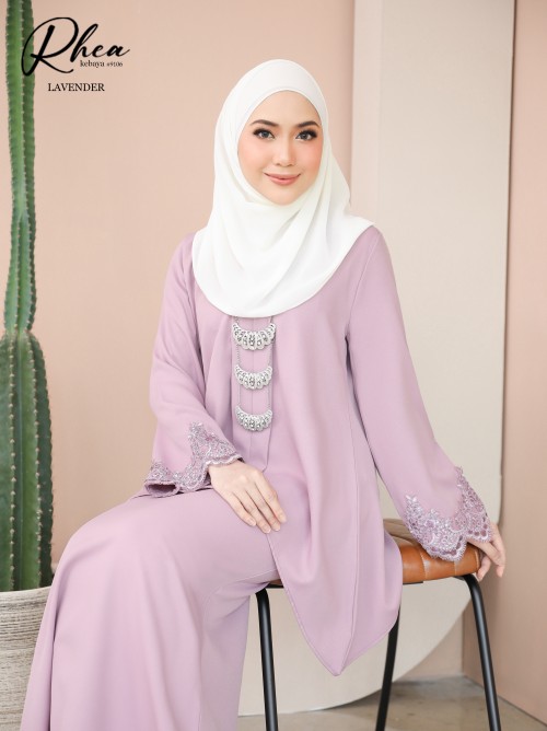 RHEA KEBAYA MODERN (LAVENDER) 9106 / P9106