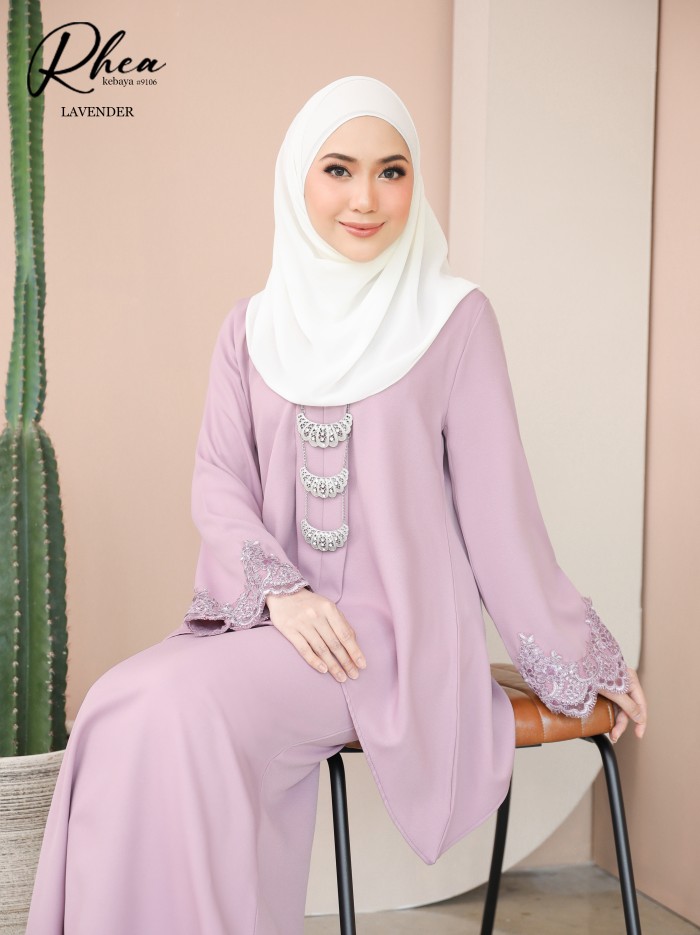 RHEA KEBAYA MODERN (LAVENDER) 9106 / P9106