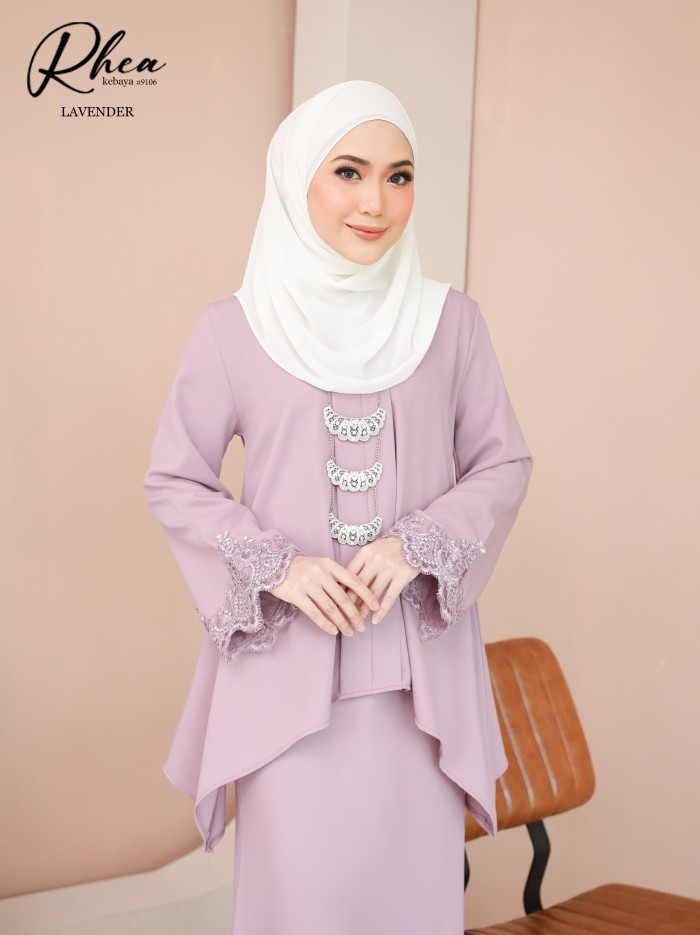 RHEA KEBAYA MODERN (LAVENDER) 9106 / P9106