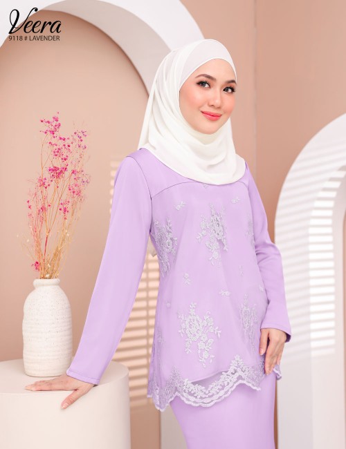 VEERA KURUNG MODERN (LAVENDER) 9118 / P9118