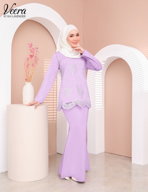 VEERA KURUNG MODERN (LAVENDER) 9118 / P9118