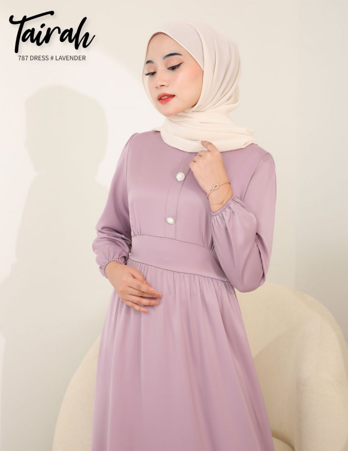 TAIRAH DRESS (LAVENDER) 787 / P787