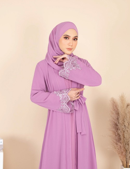 ABAYA DELUXE SERIES (LAVENDER) 9093 / P9093 / SP9093