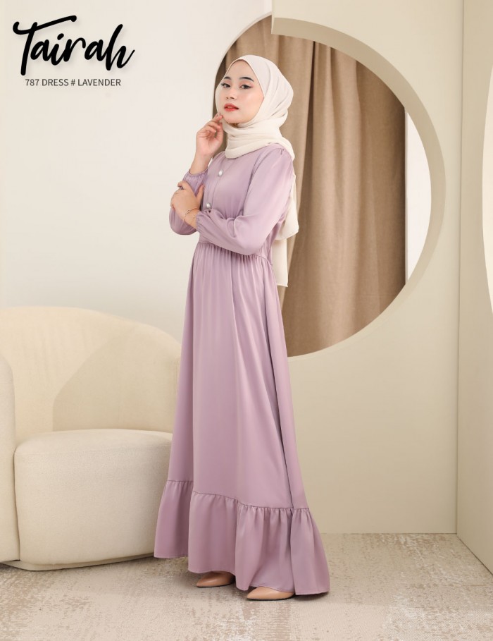 TAIRAH DRESS (LAVENDER) 787 / P787