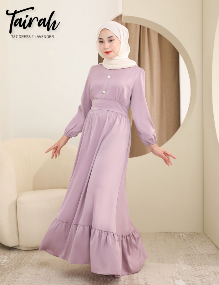 TAIRAH DRESS (LAVENDER) 787 / P787