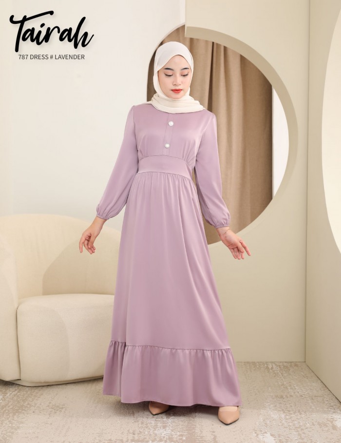 TAIRAH DRESS (LAVENDER) 787 / P787