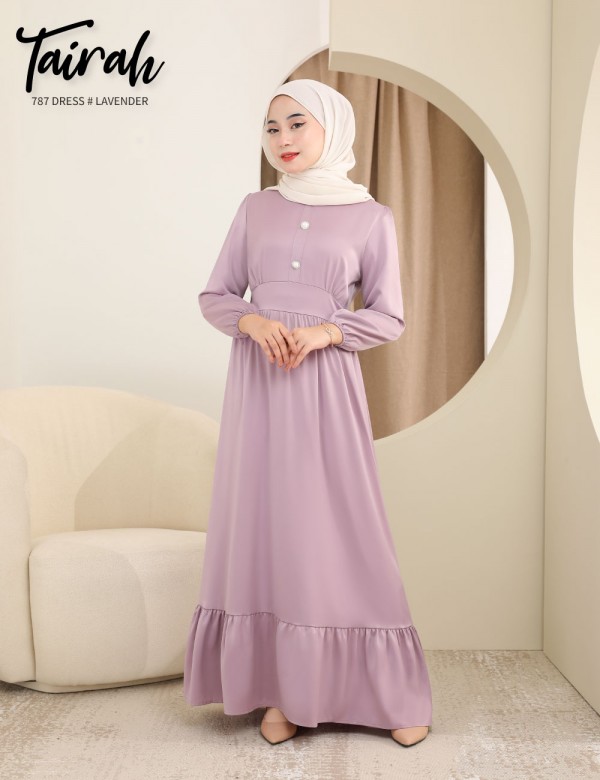 TAIRAH DRESS (LAVENDER) 787 / P787