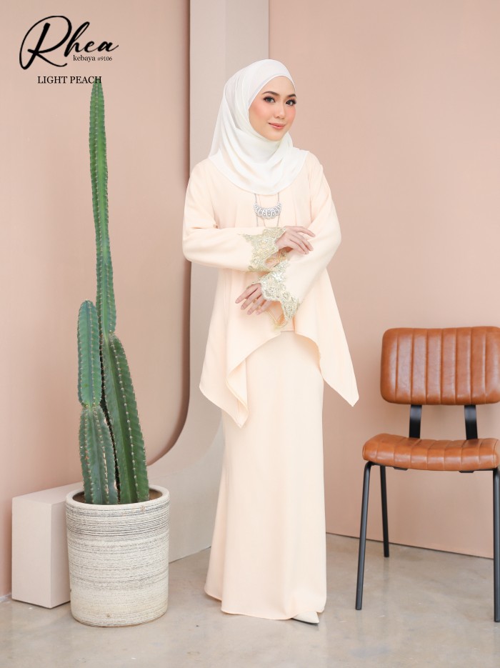 RHEA KEBAYA MODERN (LIGHT PEACH) 9106 / P9106