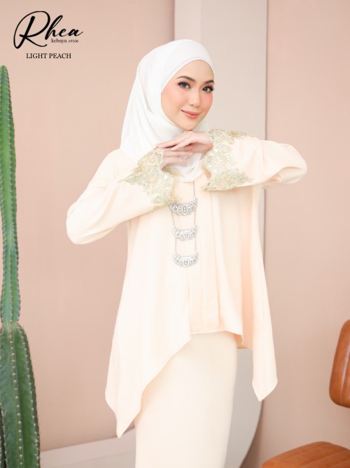 RHEA KEBAYA MODERN (LIGHT PEACH) 9106 / P9106