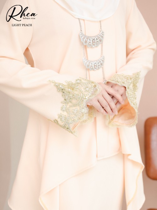 RHEA KEBAYA MODERN (LIGHT PEACH) 9106 / P9106