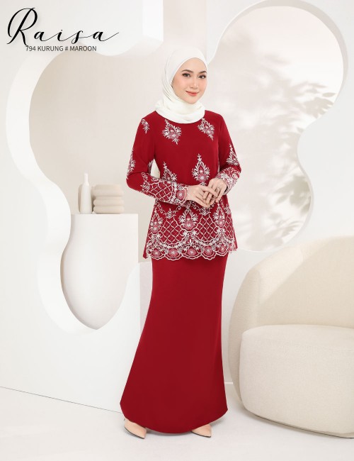 RAISA KURUNG MODERN (MAROON) 794 / P794 / SP794