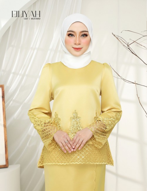 EILIYAH KURUNG MODERN (MUSTARD) 1267#