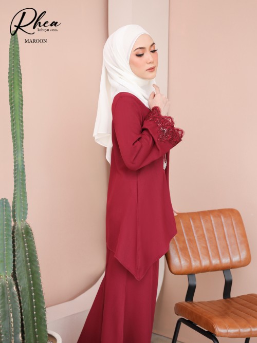 RHEA KEBAYA MODERN (MAROON) 9106 / P9106