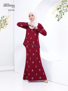 ARIANNA KURUNG(MAROON) 9087 / P9087 / SP9087