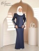 NELYSAA KURUNG (NAVY BLUE) 9105