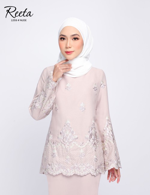 REETA EMBROIDERY KURUNG MODERN (NUDE) 1259 / P1259