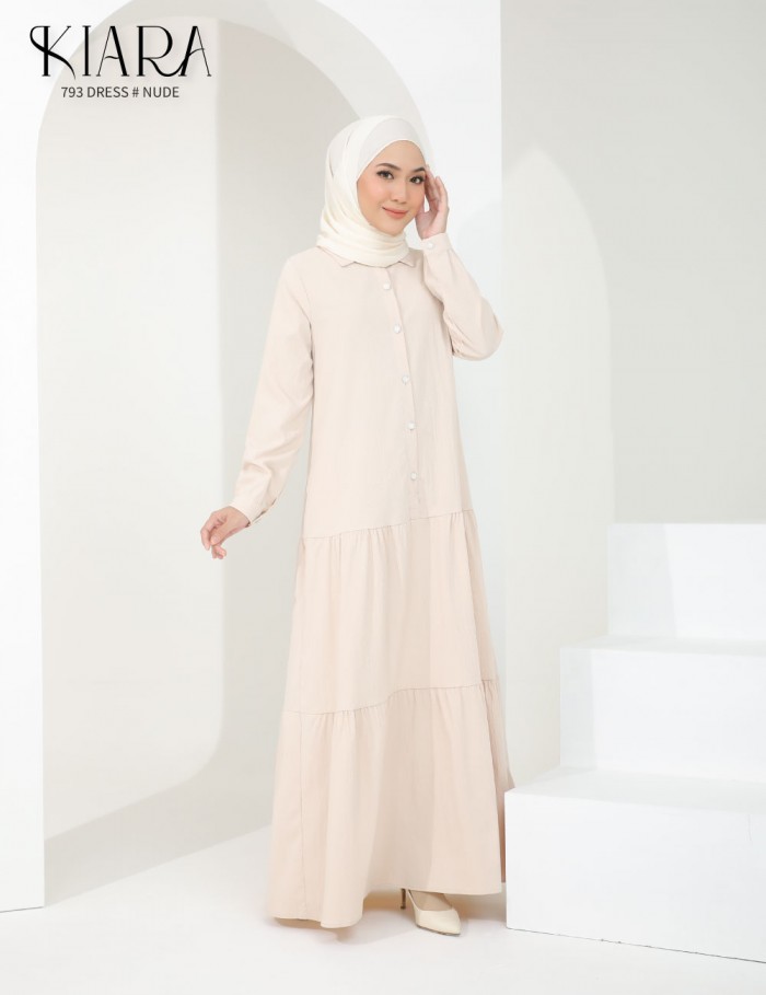 KIARA DRESS (NUDE) 793 / P793