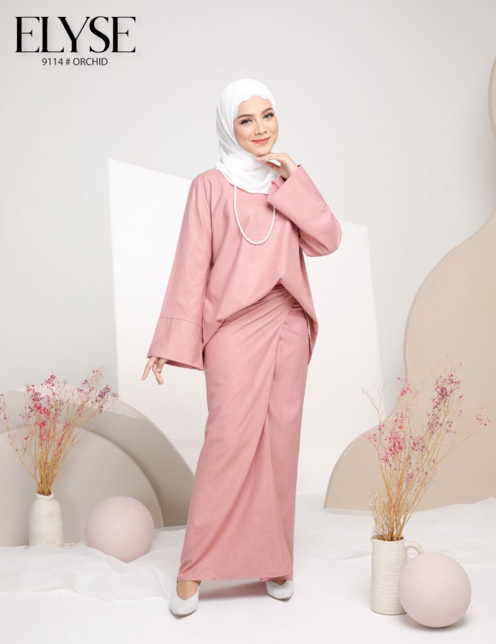 ELYSE PARIO KURUNG (ORCHID) 9114