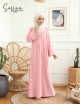 SOFINA JUBAH (PINK) 9098#