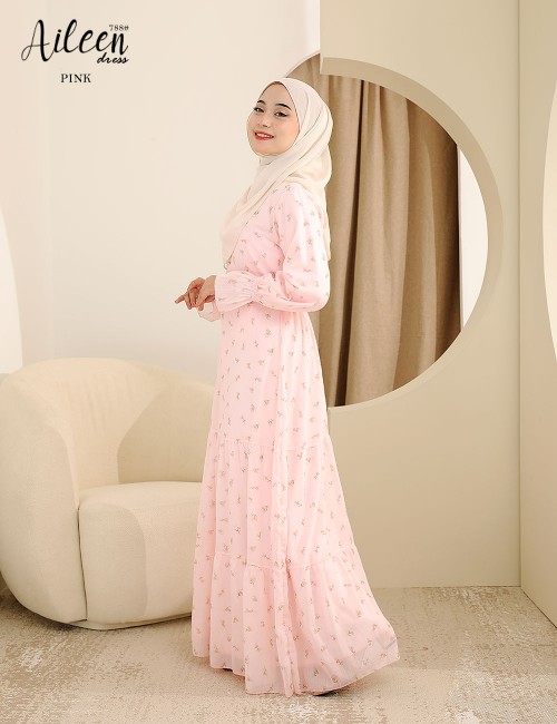 AILEEN DRESS (PINK) 788 / P788 / SP788