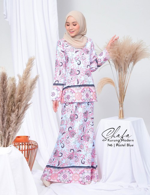 SHAFA KURUNG (PASTEL BLUE) 746 / P746 / SP746