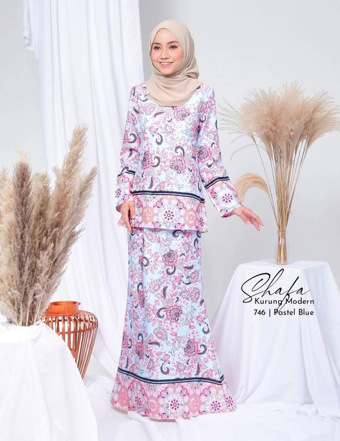 SHAFA KURUNG (PASTEL BLUE) 746 / P746 / SP746