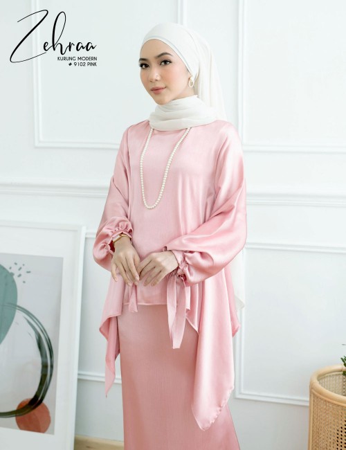 ZEHRAA KURUNG MODERN (PINK) 9102