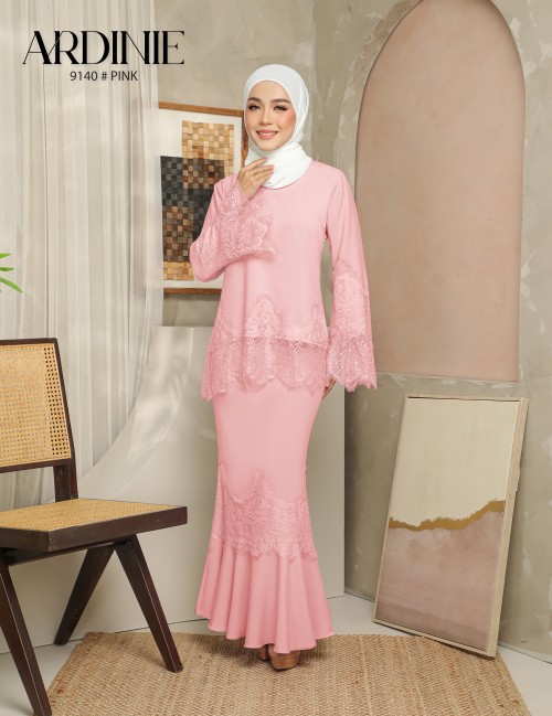 ARDINIE KURUNG MODERN (PINK) 9140