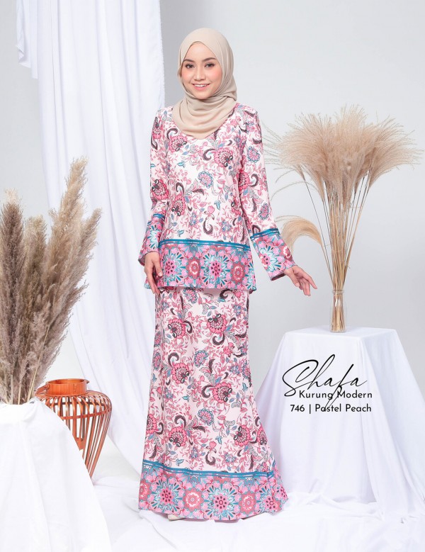 SHAFA KURUNG (PASTEL PEACH) 746 / P746 / SP746