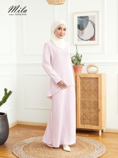 MILA KURUNG (PASTEL PINK) 9091 / P9091