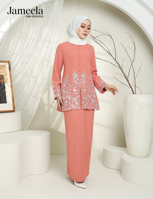 JAMEELA KURUNG MODERN (REDWOOD) 1268